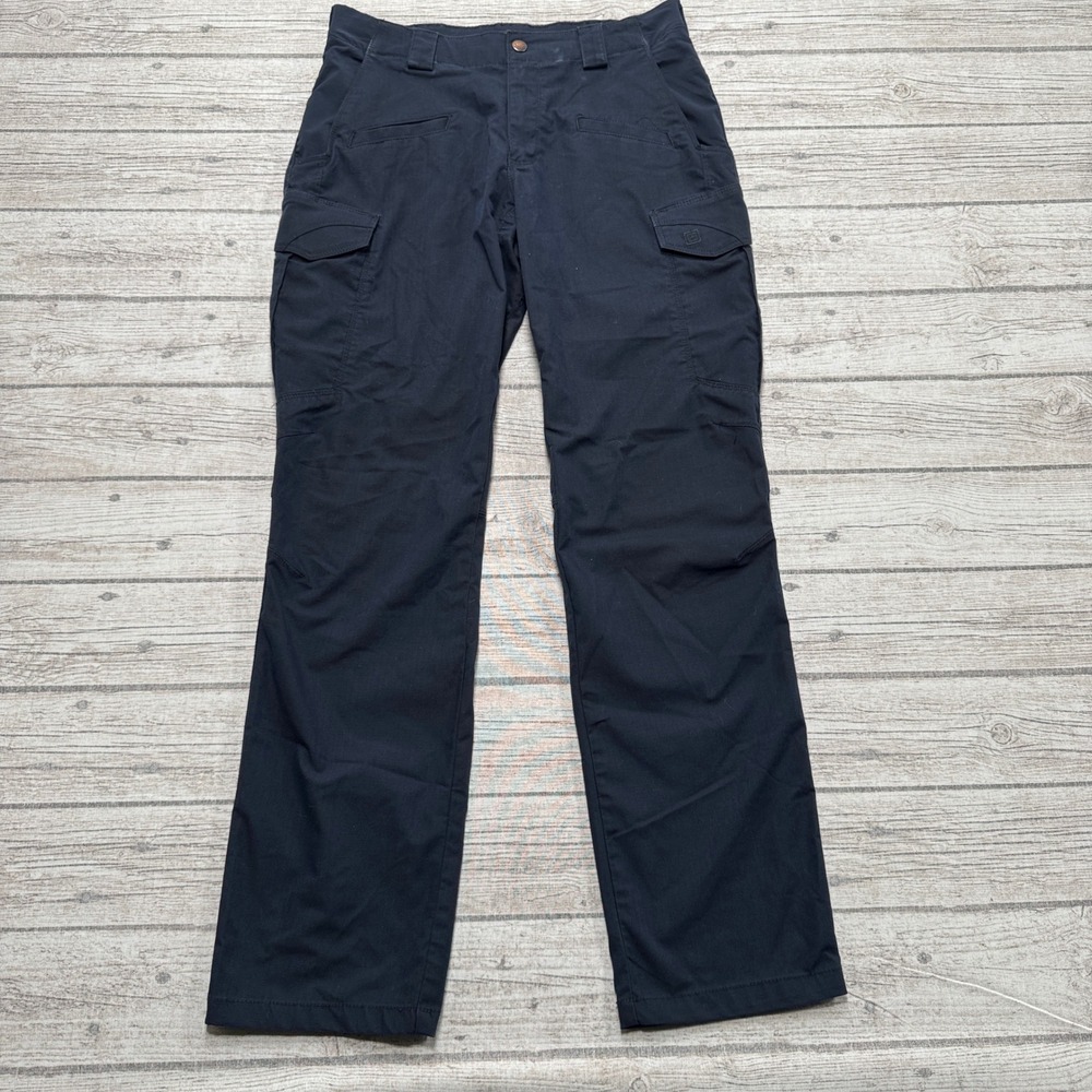 5.11 Tactical Cargo Pants Men's 30x32 Navy Blue Ripstop Relaxed Utility Workwear
